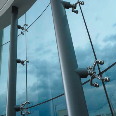 Noktasal Destekli Cephe